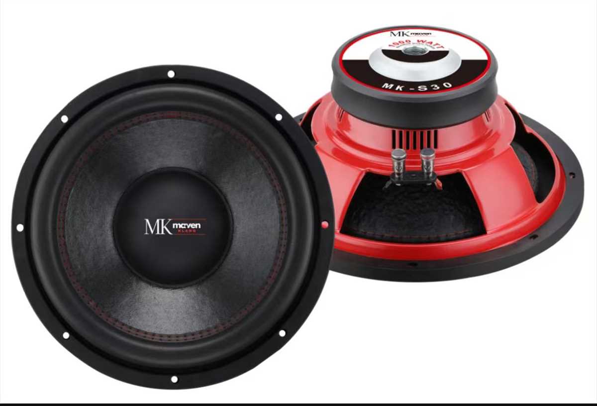 MK MAVEN MK-S30 30CM SUBWOOFER 1000 WATT 300 RMS 1
